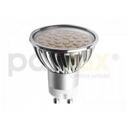 Výkoná Led žárovka Panlux LED SMD C30 GU10 4W 410lm teplá bílá