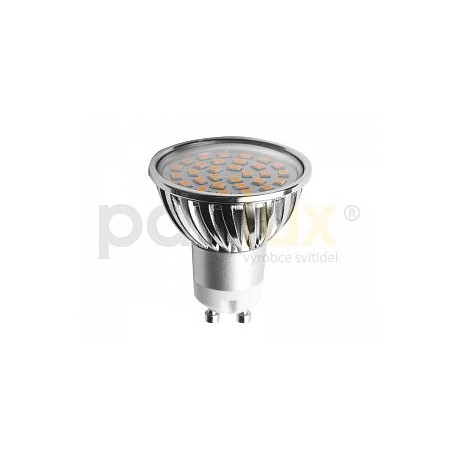 Výkoná Led žárovka Panlux LED SMD C30 GU10 4W 410lm teplá bílá