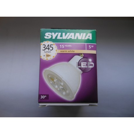 Led žárovka Sylvania RefLED ES50 5W GU10 345lm teplá bílá Sylvania 20143