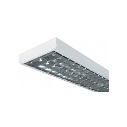 Zářivkové Svítidlo MODUS LLX 2x36 W hliník,nízké, elektronický předřadník (LLX236ALEP)