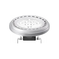 Led žárovka PHILIPS G53 15W 2700K 800lm/24° náhrada 75W,  MASTER LED-reflektor AR111 Dim