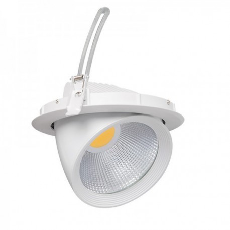 Led svítidlo vestavné typu downlight Kanlux HIMA MCOB 30W-NW-W (22840)