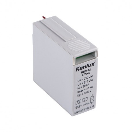 Přepěťová ochrana Kanlux KSD-T2 275/40 M Výměnný modul (23131) Kanlux 23131