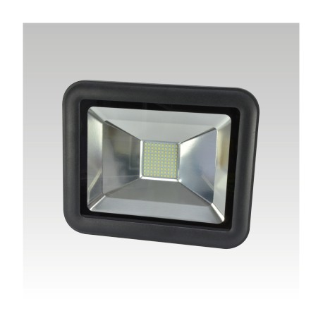 AKCE - Výkoný Led reflektor NARVA ORION LED 240V 50W 6000K IP65 black, studená bílá