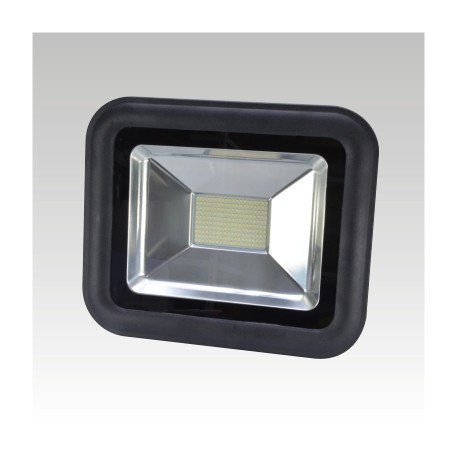 AKCE - Výkoný Led reflektor NARVA ORION LED 240V 70W 6000K IP65 black, studená bílá