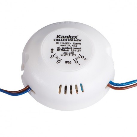 Elektronický proudový transformátor Kanlux STEL LED 700 4-8W (23072) Kanlux 23072