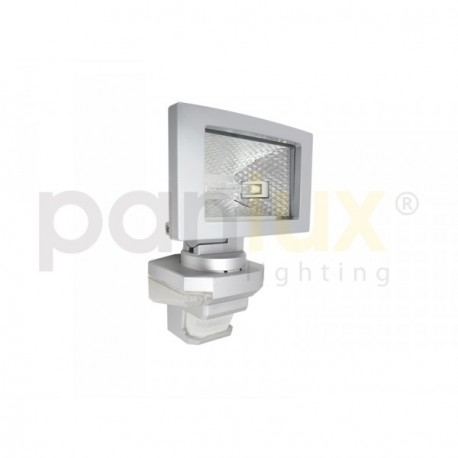 AKCE Panlux VANA S venkovní reflektorové svítidlo se senzoremem a LED přisvícením, stříbrná - teplá bílá Panlux SLV150T/CH
