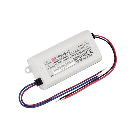 LED DRIVER Meanwell APV-16-12 12V/16W CV IP42 252099100