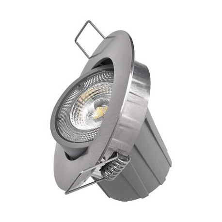 EMOS LED bodové svítidlo Exclusive stříbrné, 8W teplá bílá ZD3241