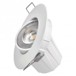 EMOS LED bodové svítidlo Exclusive bílé, 8W teplá bílá