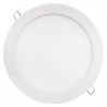 EMOS LED panel 220mm, kruhový vestavný bílý, 18W teplá bílá (ZD1141)
