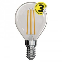 EMOS LED žárovka Filament Mini Globe A++ 4W E14 neutrální bílá