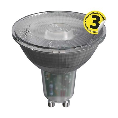 EMOS LED žárovka Classic MR16 4,2W GU10 teplá bílá ZQ8333