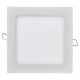 EMOS LED panel 170×170, čtvercový vestavný bílý, 12W neutrální bílá