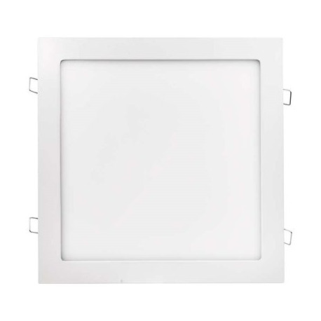 EMOS LED panel 300×300, čtvercový vestavný bílý, 24W teplá bílá