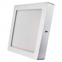 EMOS LED panel 224×224, přisazený stříbrný, 18W neutrální bílá (ZM6242)
