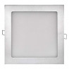 EMOS LED panel 225×225, čtvercový vestavný stříbrný, 18W neut. bílá