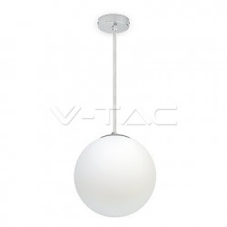 Pendant Glass Chrome, VT-7251