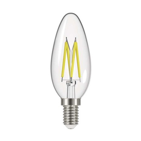 EMOS LED žárovka Filament Candle 6W E14 neutrální bílá Z74218