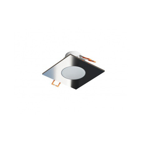 Panlux LED svítidlo vestavné SPOTLIGHT IP65 SQUARE 3000K stříbrná PN14100026