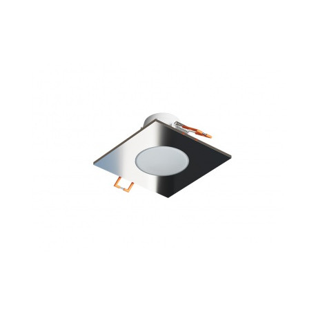 Panlux LED svítidlo vestavné SPOTLIGHT IP65 SQUARE 3000K stříbrná