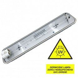 Svítidlo VICTORIA IP20 GERMICID UVC 254 nm 1x18W (kompletní zářič UVC)