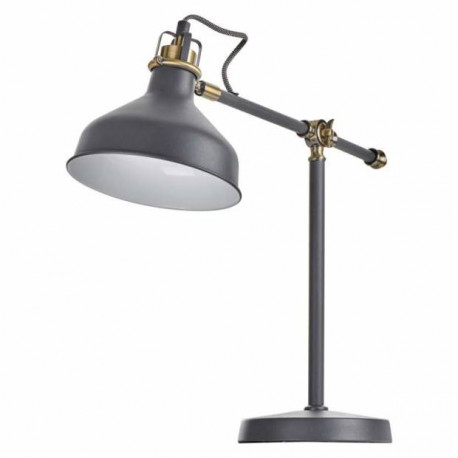 EMOS Stolní lampa HARRY na žárovku E27, tmavě šedá, Z7611 Z7611