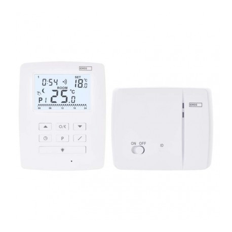 EMOS Pokojový termostat s komunikací OpenTherm, bezdrátový, P5611OT 