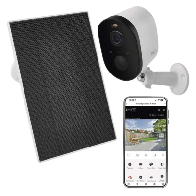 EMOS GoSmart Venkovní bateriová kamera IP-1150 SNAP s WiFi a solárním panelem