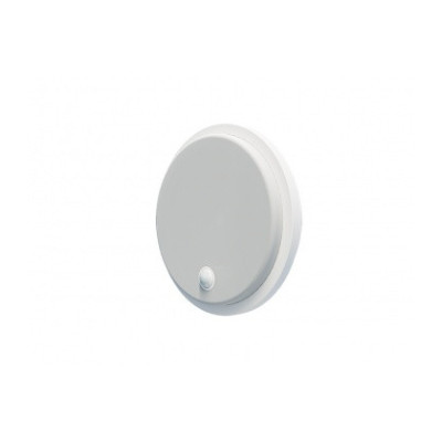 PANLUX LED svítidlo s PIR senzorem KRUH LED S 15W bílá