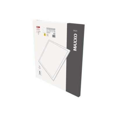 LED panel MAXXO 60 x 60 cm / 10 mm, 36 W, 4 320 lm, vestavný, neutrální bílá, IP20 ,ZB12142